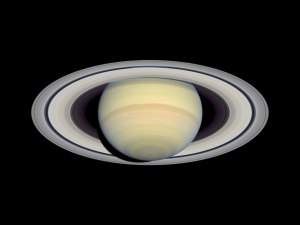 Hubble view of Saturn