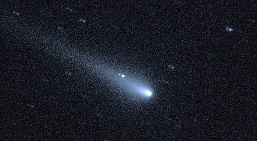 Comet ISON,  imaged by Nick Howes, Ernesto Guido and Martino Nicolini 